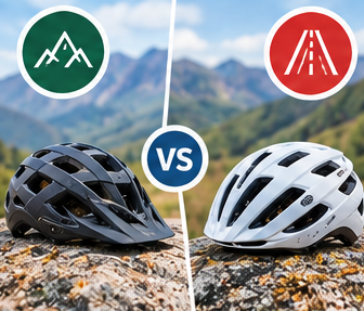Casco urbano-MTB frente a casco de carretera: ventilación y uso
