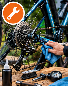 Mantenimiento básico de la bicicleta: presión, cadena y frenos